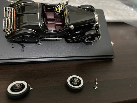 This summer, the heat caused the tires to come off.