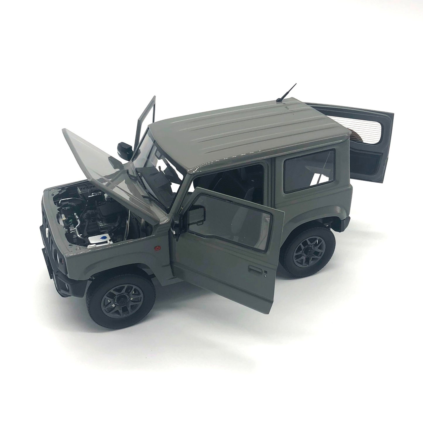 BM CREATIONS 18B0016 1/18 Suzuki Jimny JB64 Medium Gray RHD Japan Special 660cc