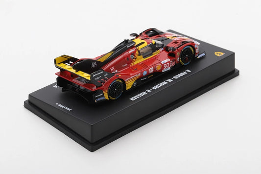 Looksmart LS64002LM 1/64 Ferrari 499P No.50 Ferrari AF Corse Winner Le Mans 24H 2024 A. Fuoco - M. Molina - N. Nielsen