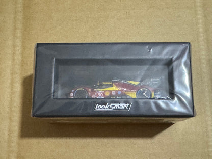 Looksmart LS64002LM 1/64 Ferrari 499P No.50 Ferrari AF Corse Winner Le Mans 24H 2024 A. Fuoco - M. Molina - N. Nielsen