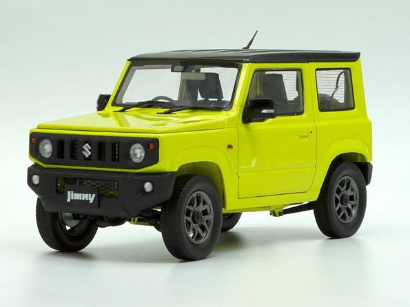 BM CREATIONS 18B0001 1/18 Suzuki Jimny JB64 Kinetic Yellow ZZB RHD Jpn Sp 660cc