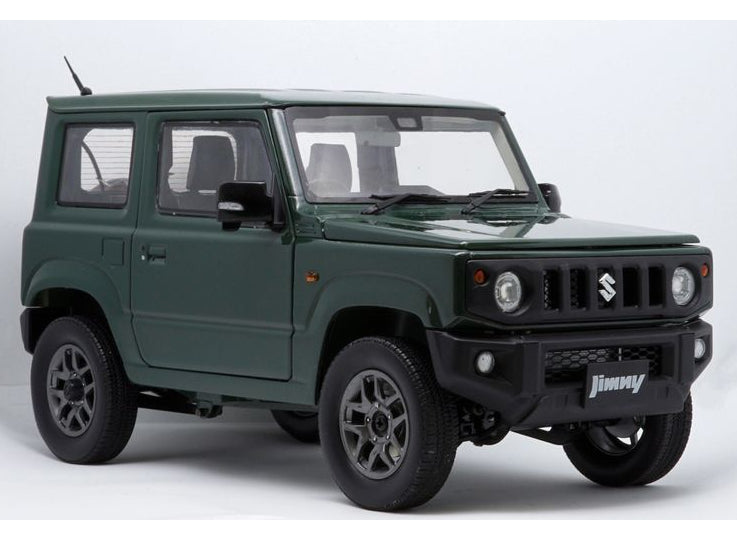 BM CREATIONS 18B0002 1/18 Suzuki Jimny JB64 Jungle Green ZZC RHD Jpn Sp 660cc