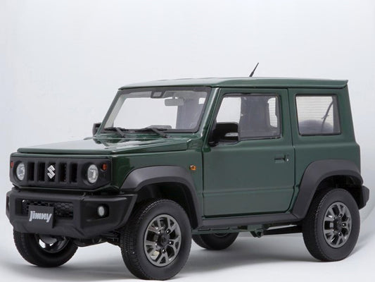 BM CREATIONS 18B0005 1/18 Suzuki Jimny JB74 Jungle Green ZZC RHD Model Car