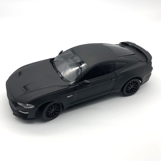 DIECAST MASTERS 61005 1/18 Mustang GT 2019 LHD Matt Black Model Car