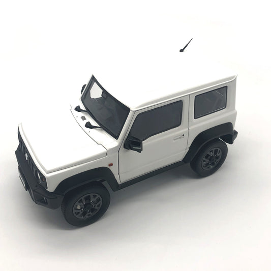 BM CREATIONS 18B0014 1/18 Suzuki Jimny JB74 Superior White 26U RHD Model Car