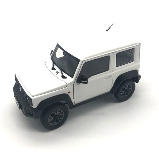 BM CREATIONS 18B0015 1/18 Suzuki Jimny JB74 Superior White 26U LHD Model Car