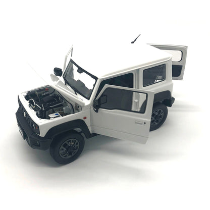 BM CREATIONS 18B0015 1/18 Suzuki Jimny JB74 Superior White 26U LHD Model Car