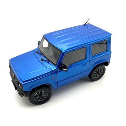 BM CREATIONS 18B0019 1/18 Suzuki Jimny JB64 2018 Metallic Blue RHD Model Car