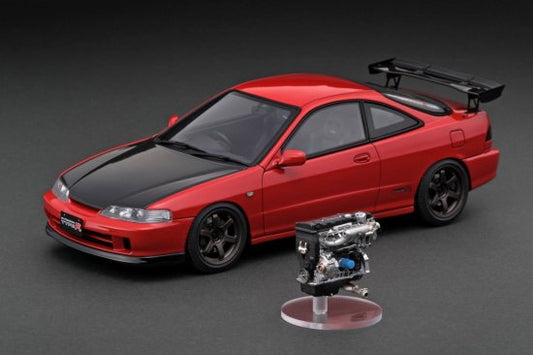 [Pre-order] ignition model IG3057 1/18 Honda INTEGRA (DC2) TYPE R Red With Engine Limited 60pcs (1023)