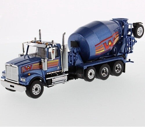 Diecast Masters 71075 1/50 Western Star 4900 with McNeilus Bridge Master Mixer