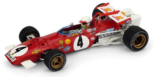 BRUMM R313CH 1/43 Ferrari 312B Winner Italia Gp 1970 #4 C. Regazzoni Model Car