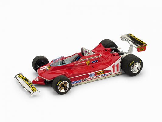 BRUMM R511 1/43 Ferrari 312 T4 1979 Italian GP 1st #11 J. Schekter Model Car