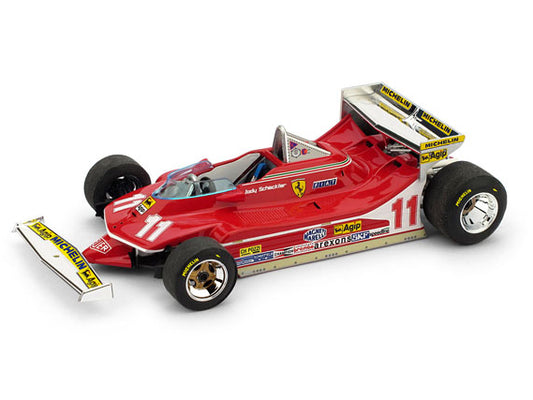 BRUMM R513 1/43 Ferrari 312 T4 1979 Monaco GP 1st #11 Jody Schekter Model Car