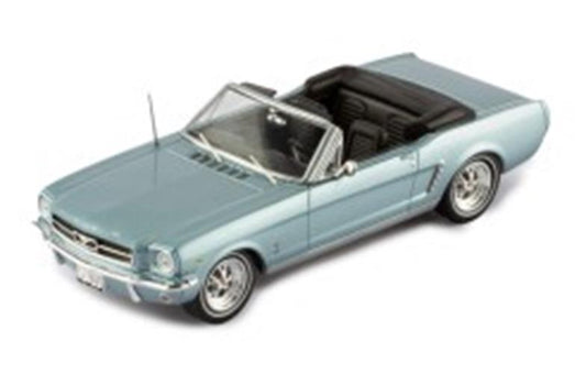 ixo CLC506N 1/43 MUSTANG Convertible 1965 Light blue Model Car