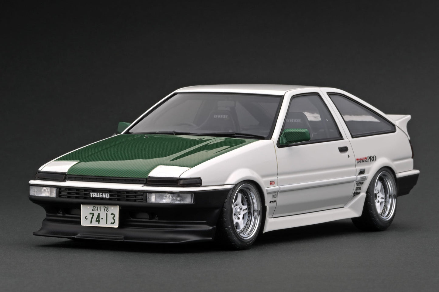 [Pre-order] ignition model IG3489 Toyota Sprinter Trueno (AE86) 3Door TK-Street Late Ver. White  (1023)