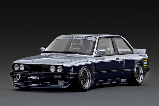 [Pre-order] ignition model IG3717 1/18 PANDEM BMW 30 Silver/Blue (0508)
