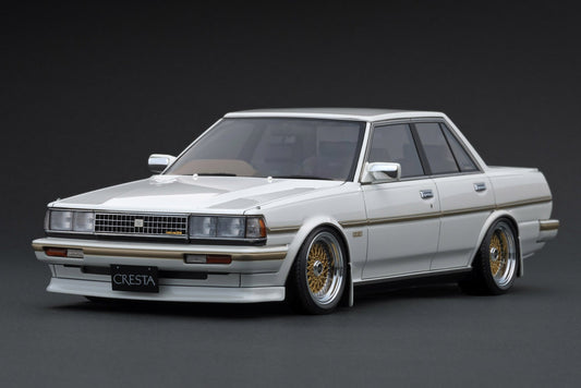 [Pre-order] ignition model IG3830 1/18 Toyota CRESTA Super Lucent TWINCAM24 EXCEED (GX71) Pearl White (0508)