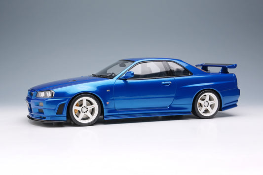 [Pre-order] Make Up EIDOLON EML136A 1/18 Nissan Skyline GT-R (BNR34 NISMO S-tune Version) 2004 Bayside Blue Limited 120pcs (1105)