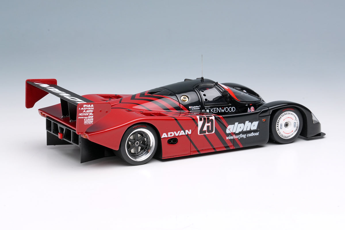 [Pre-order] Make Up VISION VM321 Porsche 962C ADVAN Alpha Nova JSPC Fuji 500km 1989 No.25 6th Limited 120pcs (1126)