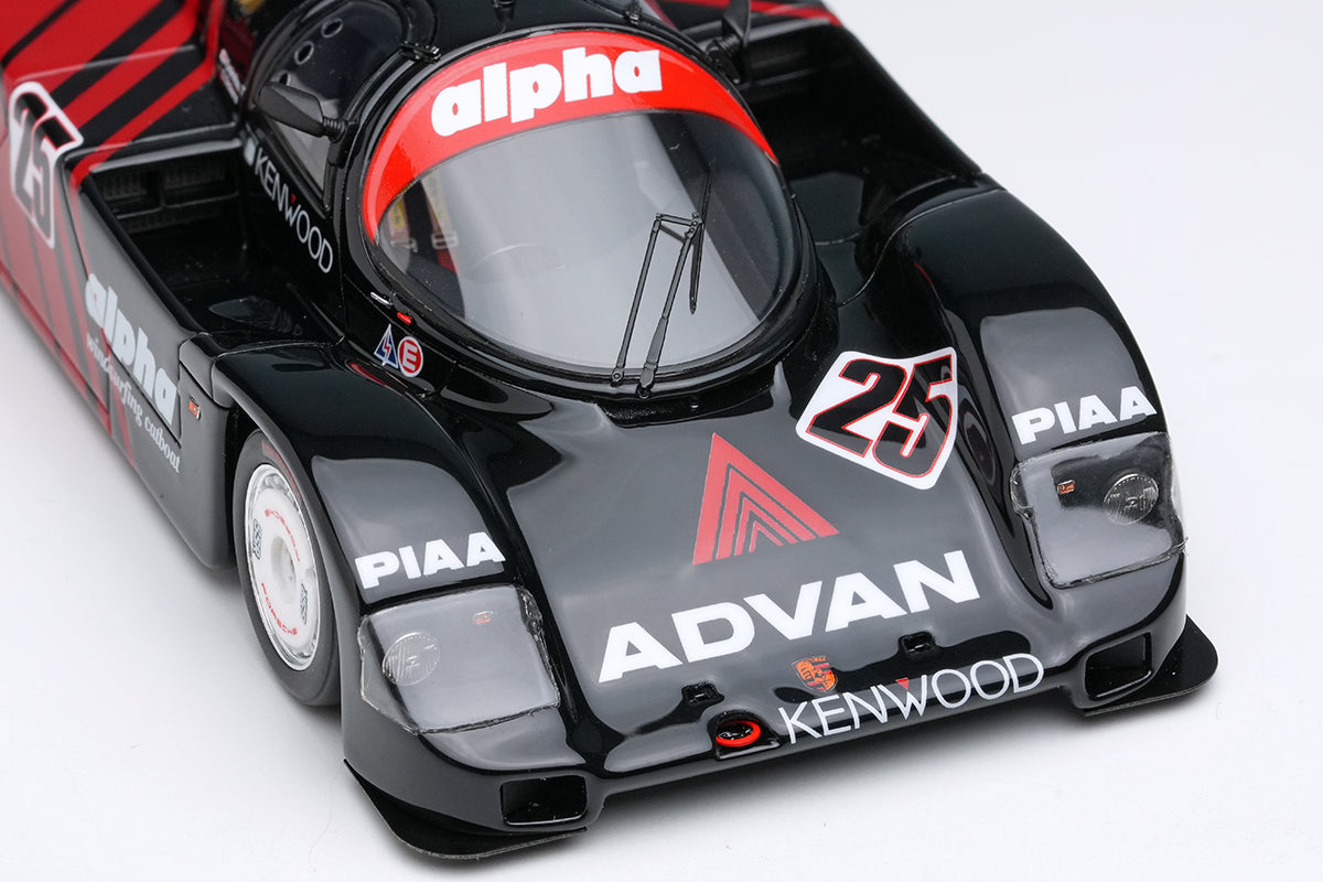 [Pre-order] Make Up VISION VM321 Porsche 962C ADVAN Alpha Nova JSPC Fuji 500km 1989 No.25 6th Limited 120pcs (1126)