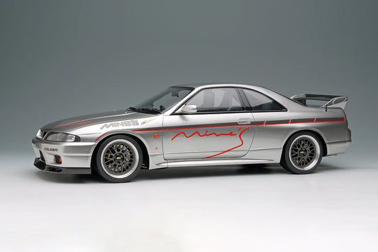[Pre-order] Make Up EIDOLON EML179A 1/18 Mine's Skyline GT-R(BCNR33) Sonic Silver Limited 120pcs (1112)