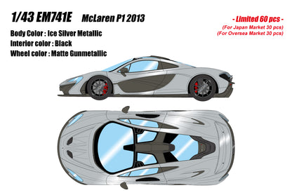 [Pre-order] Make Up EIDOLON EM741E McLaren P1 2013 Ice Silver Metallic Limited 60pcs (1203)