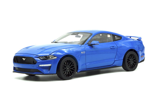 DIECAST MASTERS 61004 1/18 Mustang GT 2019 RHD Blue Model Car From Japan