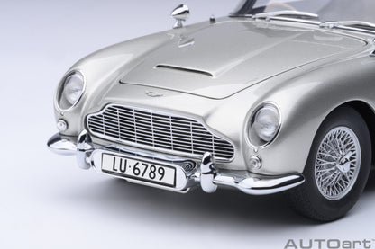 [Pre-order] AUTOart 1/18 Aston Martin DB5 “007 Goldfinger” (Silver) (1022)