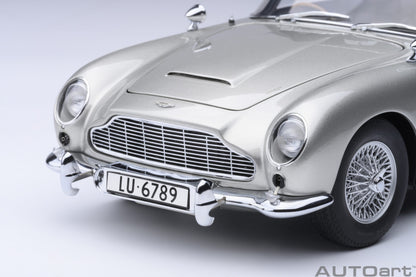 [Pre-order] AUTOart 1/18 Aston Martin DB5 “007 Goldfinger” (Silver) (1022)