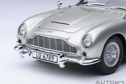 [Pre-order] AUTOart 1/18 Aston Martin DB5 “007 Goldfinger” (Silver) (1022)