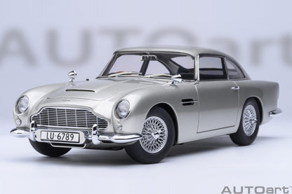 [Pre-order] AUTOart 1/18 Aston Martin DB5 “007 Goldfinger” (Silver) (1022)