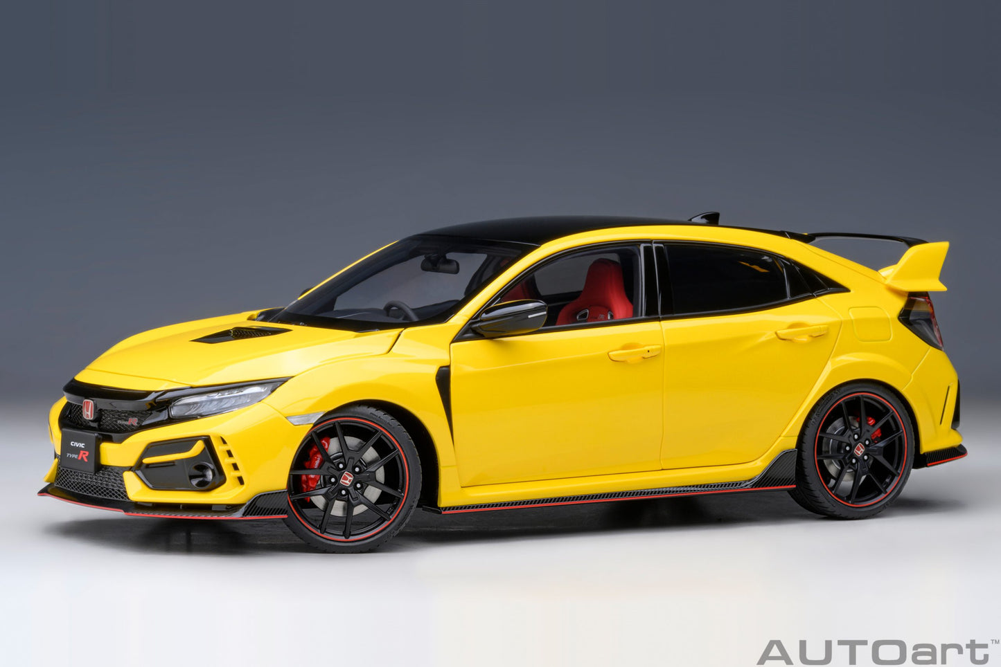 AUTOart 73225 Honda Civic Type R (FK8) Limited Edition (Sunlight Yellow)