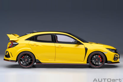 AUTOart 73225 Honda Civic Type R (FK8) Limited Edition (Sunlight Yellow)