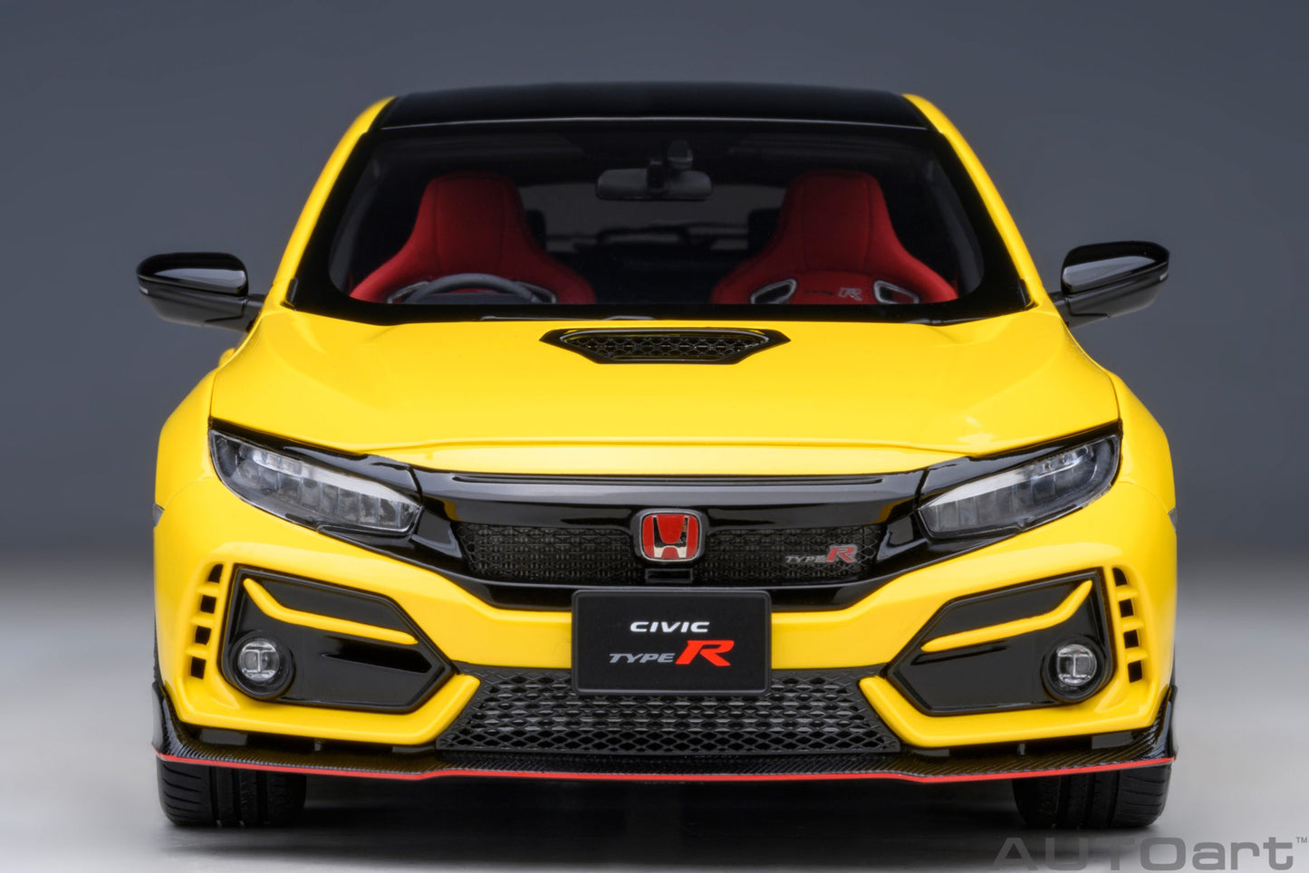 AUTOart 73225 Honda Civic Type R (FK8) Limited Edition (Sunlight Yellow)