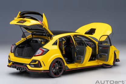 AUTOart 73225 Honda Civic Type R (FK8) Limited Edition (Sunlight Yellow)