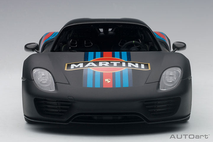 77929 PORSCHE 918 SPYDER WEISSACH PACKAGE (BLACK/MARTINI LIVERY)