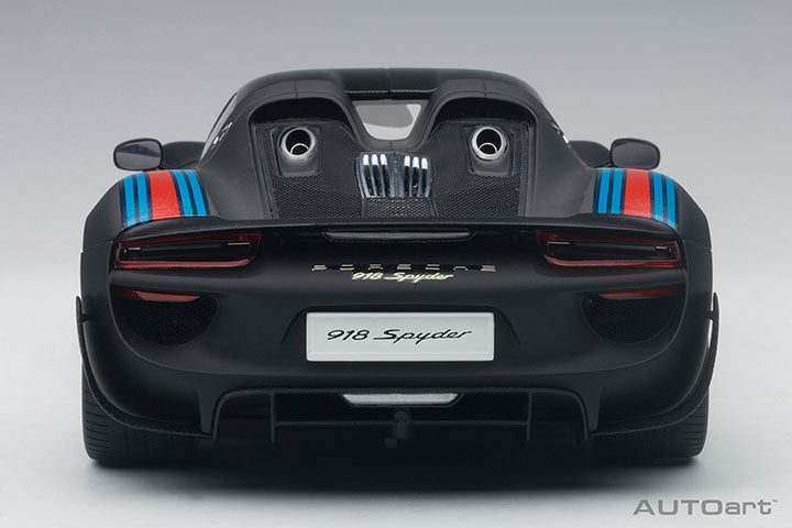 77929 PORSCHE 918 SPYDER WEISSACH PACKAGE (BLACK/MARTINI LIVERY)