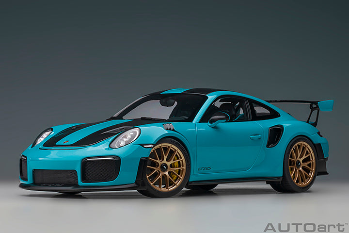 78175 PORSCHE 911 (991.2) GT2 RS WEISSACH PACKAGE ( MIAMI BLUE )