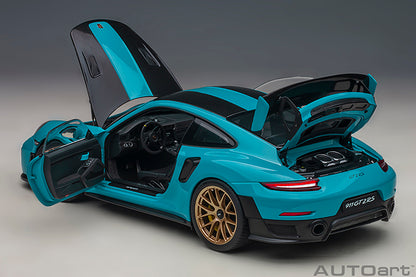 78175 PORSCHE 911 (991.2) GT2 RS WEISSACH PACKAGE ( MIAMI BLUE )