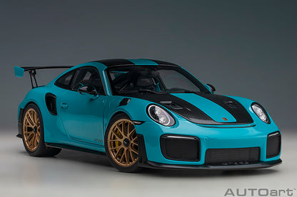 78175 PORSCHE 911 (991.2) GT2 RS WEISSACH PACKAGE ( MIAMI BLUE )