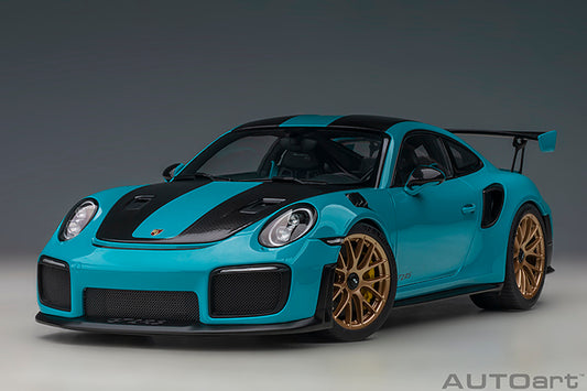 78175 PORSCHE 911 (991.2) GT2 RS WEISSACH PACKAGE ( MIAMI BLUE )