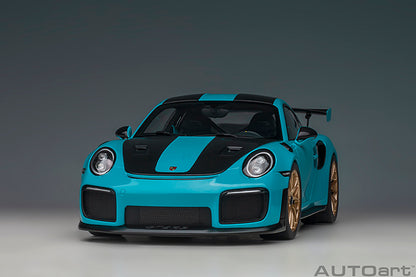 78175 PORSCHE 911 (991.2) GT2 RS WEISSACH PACKAGE ( MIAMI BLUE )