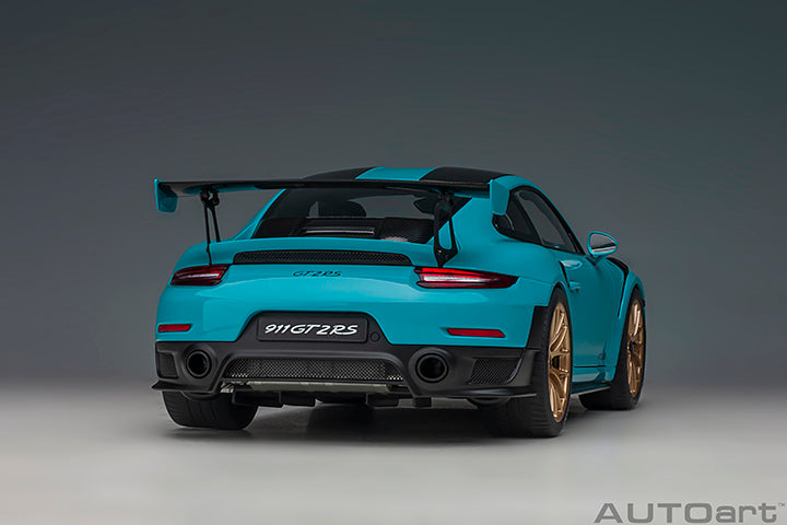 78175 PORSCHE 911 (991.2) GT2 RS WEISSACH PACKAGE ( MIAMI BLUE )