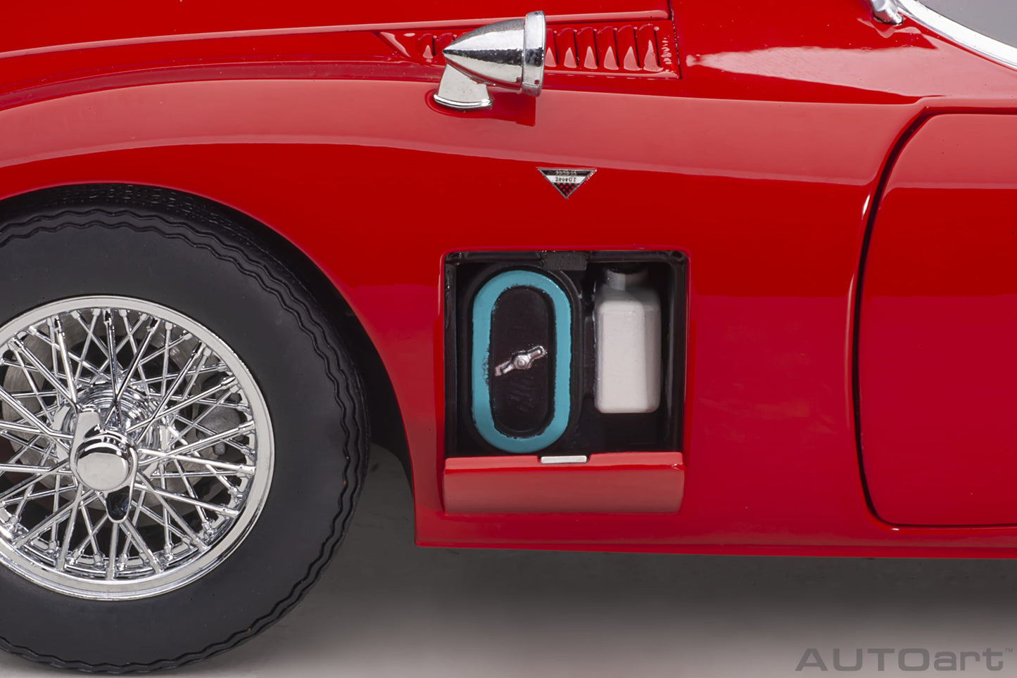 78761 Toyota 2000GT (Red with metal wire spoke wheels)