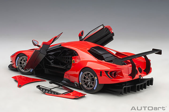 81811 FORD GT LE MANS PLAIN COLOR VERSION (RUBY RED)