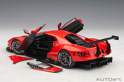 81811 FORD GT LE MANS PLAIN COLOR VERSION (RUBY RED)