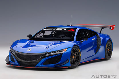 81896 HONDA NSX GT3 2018 (HYPER BLUE)