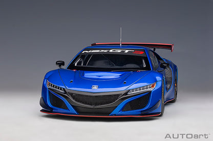 81896 HONDA NSX GT3 2018 (HYPER BLUE)