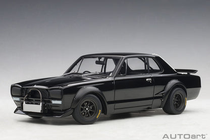 87278 Nissan Skyline GT-R (KPGC-10) Racing 1972 Plain Body Version (Black)