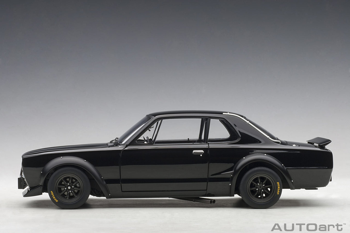 87278 Nissan Skyline GT-R (KPGC-10) Racing 1972 Plain Body Version (Black)